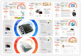 千圖網編號14757960 免費HTML/CSS電子產品網站模板深度解析與應用指南